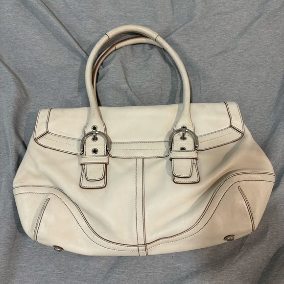 Vintage Coach Legacy Hampton Leather Satchel - 2005 - Picture 1 of 7